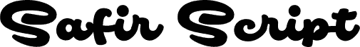 Safir Script PERSONAL USE ONLY