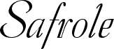 Safrole Oblique