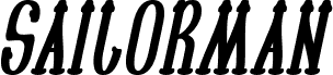 معاينة خط SAILORMAN Bold Italic