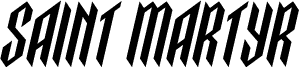 Saint Martyr Italic
