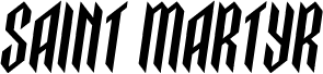 Saint Martyr Semi-Italic