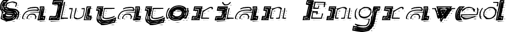 Salutatorian Engraved