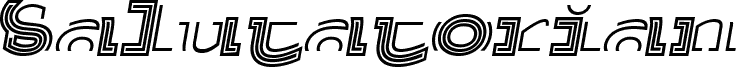 Salutatorian Italic