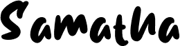 Samatha font