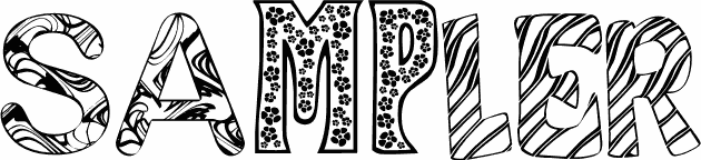 sampler number 1 font | Fonts2u.com