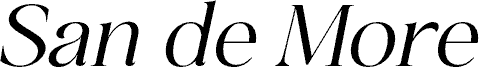 San de More Demo Bold Italic