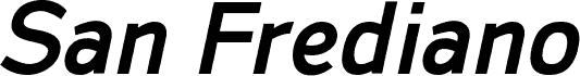 San Frediano Bold Italic