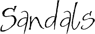 Sandals font | Fonts2u.com