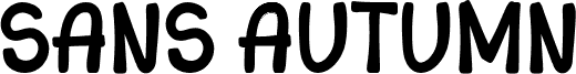 Sans Autumn
