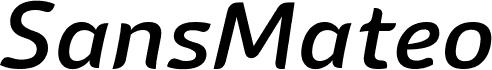 Sans Mateo 2 Medium Italic