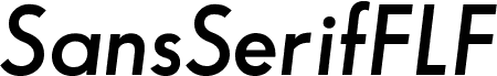 SansSerifExbFLF font | Fonts2u.com