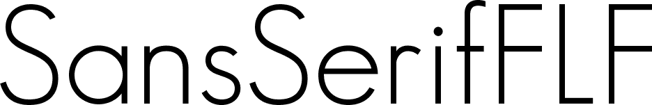 SansSerifFLF font | Fonts2u.com