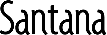 Santana-RegularCondensed