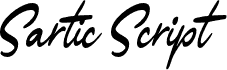 SarticScriptDEMO-Regular