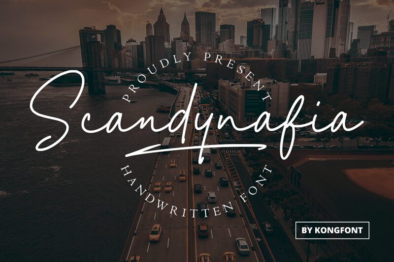 Scandynafia Schriftart