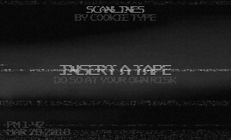 Scanlines Czcionka