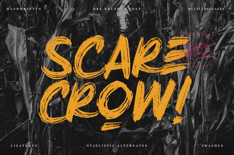Scarecrow Schriftart