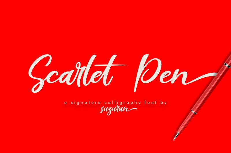 Scarlet Pen フォント