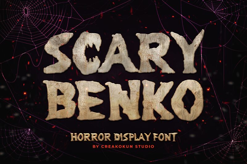Scary Benko Czcionka