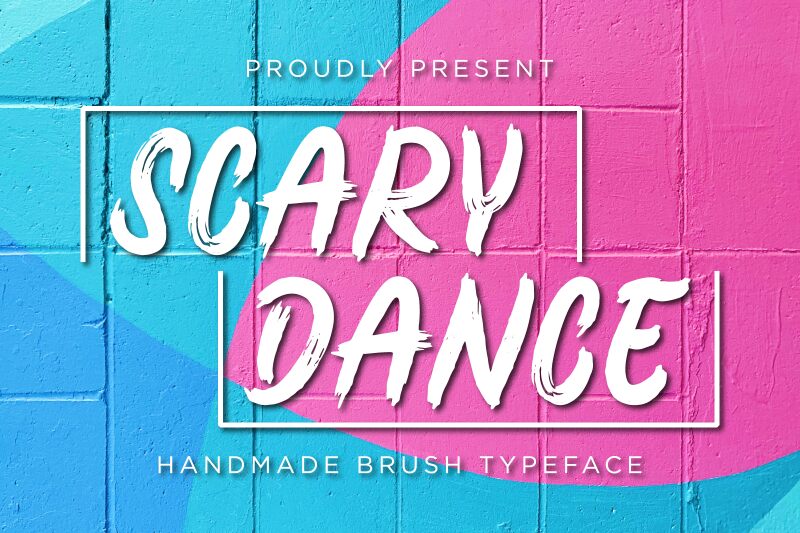 Scary Dance Schriftart