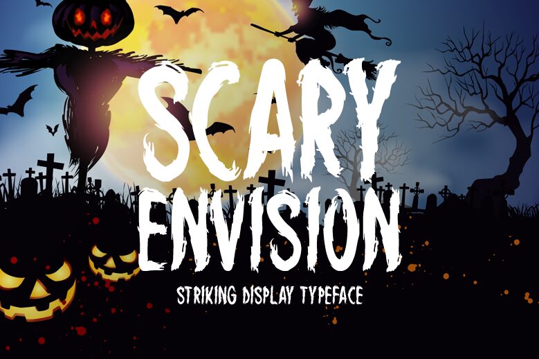 Scary Envision Schriftart