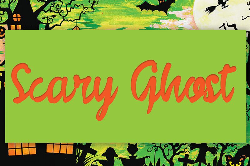 Scary Ghost Schriftart