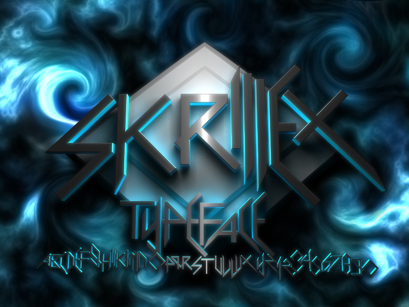 Scary Glyphs and Nice Characters Carattere