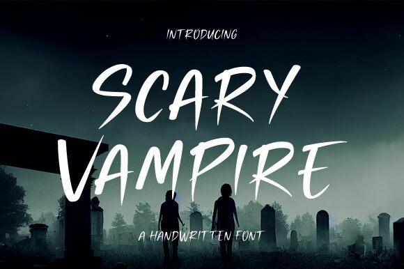 Scary Vampire Font
