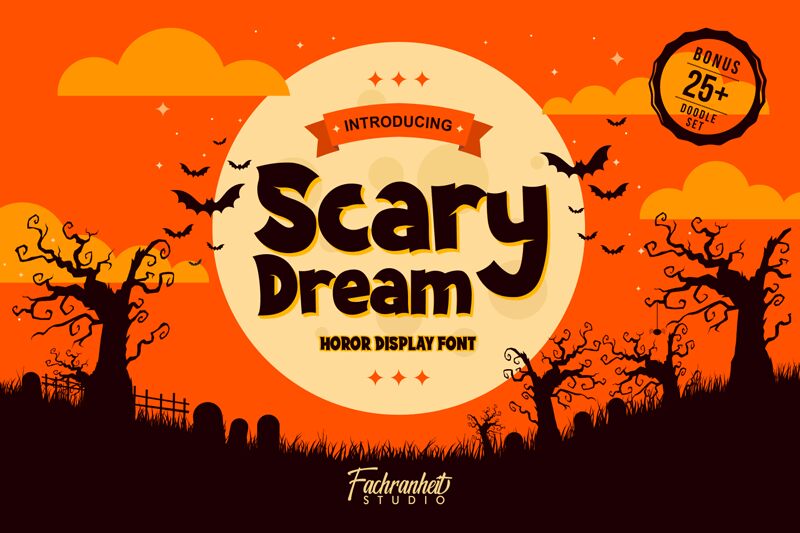 Scary Dream Schriftart