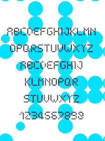 schnee Schriftart