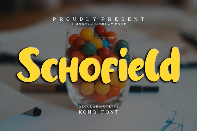 Schofield Schriftart