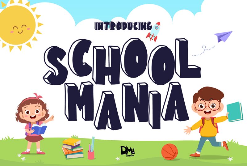 School Mania Schriftart