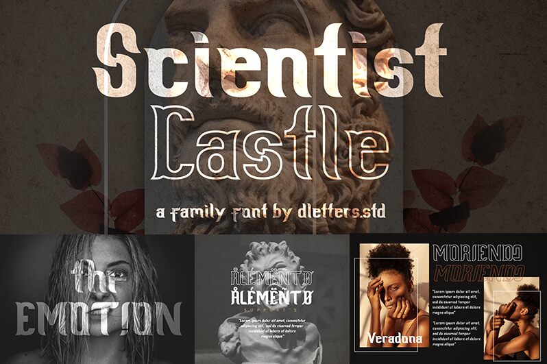 Scientist Castle Czcionka