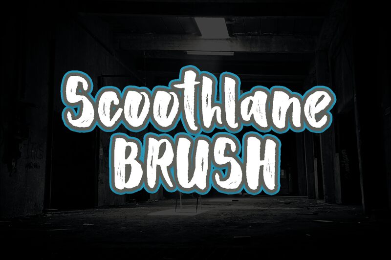 Scoothlane Sans Brush Schriftart