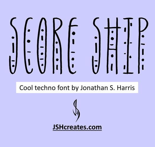 Score Ship Schriftart