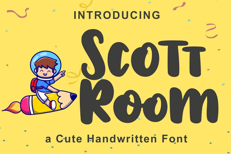 Scott Room Шрифт