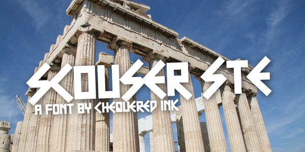 Scouser Ste Schriftart