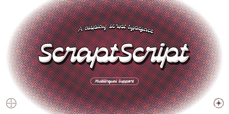 ScraptScript Druh písma
