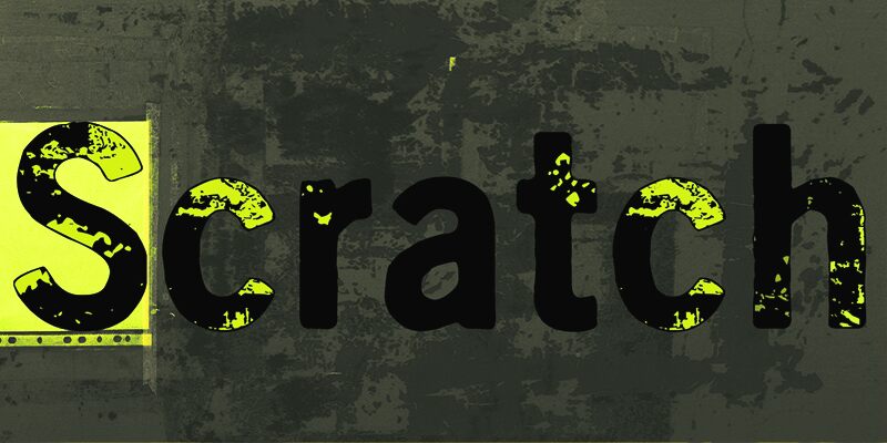Scratch X Czcionka