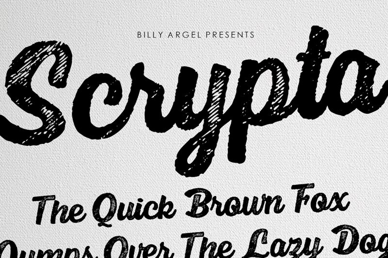 Scrypta Schriftart