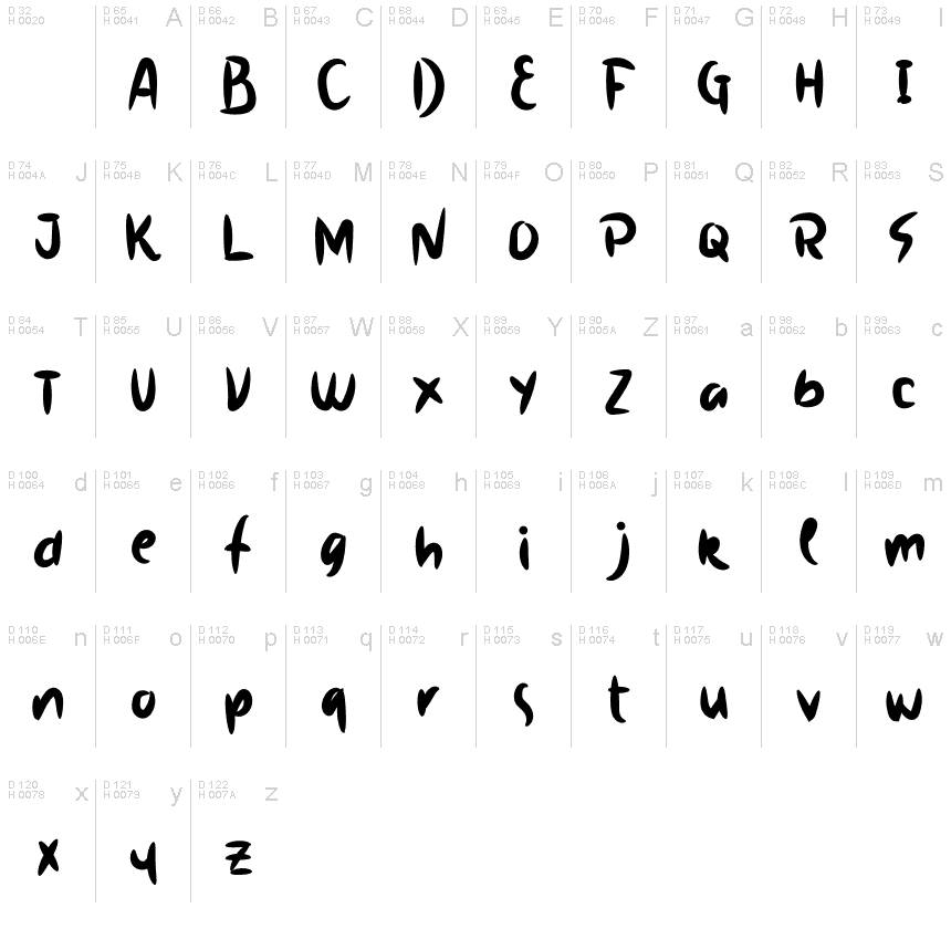 Scary Party font | Fonts2u.com