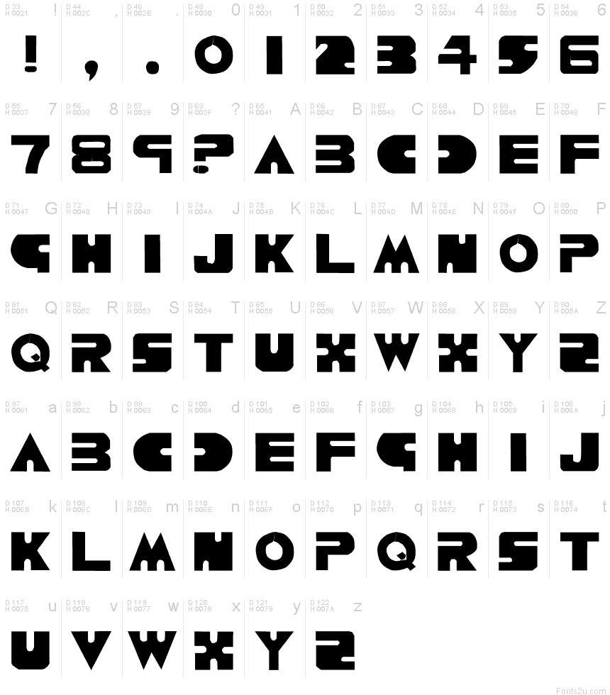 Scoop font