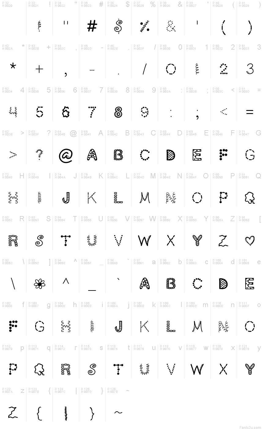 Scrapoholic Font