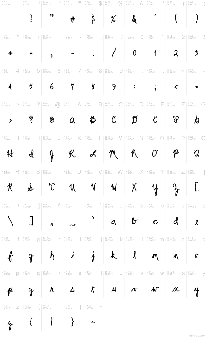 Scrawler font | Fonts2u.com