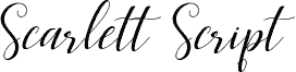 ScarlettScript-Slant