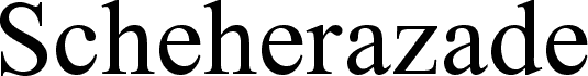 Scheherazade