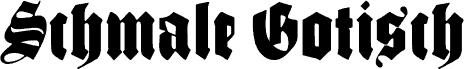 SchmaleGotischMK