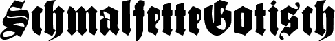 SchmalfetteGotisch