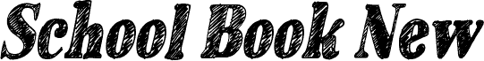 School Book New Narrow Italic