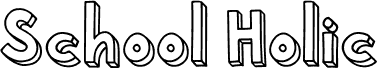 Podgląd czcionki School Holic 4 School Holic 4